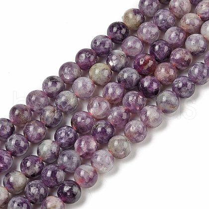 Natural Quartz Beads Strands G-B133-A01-10MM-1