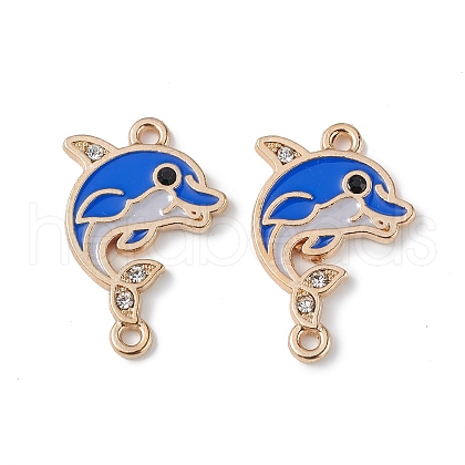 Alloy Enamel Connector Charms ENAM-I054-02E-1