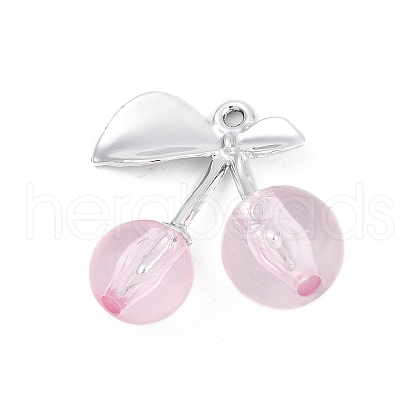 Alloy & Acrylic Pendants PALLOY-S053-01P-B-1