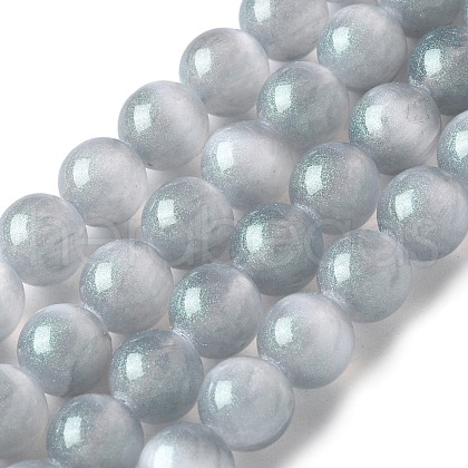 Natural Selenite Beads Strands G-C142-01C-13-1