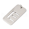 304 Stainless Steel Pendants STAS-M115-01P-E-2