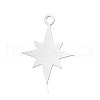 Non-Tarnish 201 Stainless Steel Pendants STAS-N090-LA890-1-2