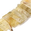 Natural Lemon Quartz Beads Strands G-S386-D20-2