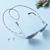 Glass Seed Beads Glasses Neck Cord AJEW-EH00025-4