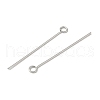 304 Stainless Steel Eye Pins STAS-K293-13P-0.6x30mm-2