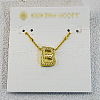 Brass Initial Pendant Necklaces for Women FS-WG8E27F-02-1