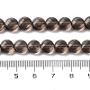 Natural Ice Obsidian Beads Strands G-C179-A40-03-5