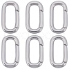 SUNNYCLUE 6Pcs Brass Spring Gate Rings FIND-SC0010-96B-1