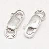 925 Sterling Silver Lobster Claw Clasps STER-F014-08B-1