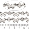 304 Stainless Steel Butterfly Link Chains CHS-S012-10P-3