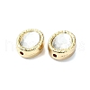 Rack Plating Alloy Beads PALLOY-Z004-02G-04-2