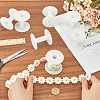 SUNNYCLUE 15Pcs Plastic Empty Spools for Wire TOOL-SC0001-56-3