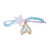Glass Seed Beads Braided Bracelets BJEW-MZ00174-3