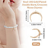 Beebeecraft Brass Charms KK-BBC0007-08-2