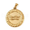 304 Stainless Steel Pendants STAS-C131-04G-01-1