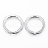 Tarnish Resistant 304 Stainless Steel Split Key Rings STAS-P177-2.6x30mm-P-1