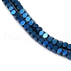 Electroplate Non-magnetic Synthetic Hematite Beads Strands G-I175-09H-2