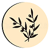 Wax Seal Brass Stamp Head AJEW-WH0130-846-3