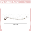 BENECREAT 1Pc Bag Extension Chain FIND-BC0013-74B-2