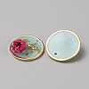Resin Pendants RESI-TAC0010-96B-2