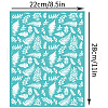 Self-Adhesive Silk Screen Printing Stencil DIY-WH0338-119-2