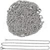 Unicraftale Trendy Unisex 304 Stainless Steel Cable Chain Necklaces STAS-UN0003-39P-4