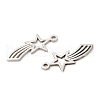 Non-Tarnish 201 Stainless Steel Pendants STAS-A084-11P-2