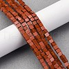 Natural Red Jasper Beads Strands G-G002-A12-1