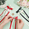 CRASPIRE Big Bowknot Polyester Alligator Hair Clips AJEW-CP0008-39A-3