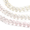 Transparent Painted Glass Beads Strands X1-DGLA-A034-T3mm-A25-4