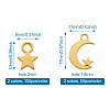 Alloy Pendants PALLOY-PJ0001-03-10
