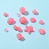 Mixed Shapes Imitation Jelly Acrylic Beads MACR-FS0001-29-4