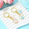 Alloy Enamel Keychain KEYC-FZ00018-4
