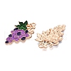 Thanksgiving Day Theme Alloy Enamel Pendants ENAM-T020-52D-01-2