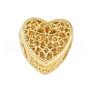 Rack Plating Brass Beads KK-R166-03G-01-1