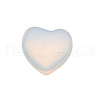 Synthetic Opalite Heart Sculpture Display Decorations PW-WG48DEF-03-1