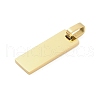 304 Stainless Steel Stamping Blank Tag Pendants STAS-Z126-03G-02-2