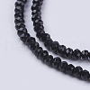 Opaque Solid Color Glass Bead Strands X-GLAA-F076-A14-3