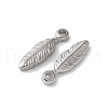 304 Stainless Steel Pendants STAS-I330-064P-2