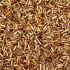 Plated Glass Bugle Beads X-SEED-S046-01A-22B-3