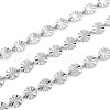 Tarnish Resistant 3.28 Feet Handmade 304 Stainless Steel Link Chains X-CHS-M004-11P-1