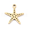 201 Stainless Steel Charms STAS-D176-03G-2