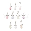 60Pcs Heart Angel Acrylic Pendant Decorations HJEW-JM03283-2