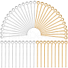 SOFPLATE 600Pcs 2 Colors Brass Eye Pin KK-SP0001-68A-1