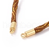 Nylon Cord Silder Bracelets MAK-C003-03G-01-3