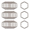 Non-Tarnish 304 Stainless Steel Linking Ring X-STAS-S079-26A-1