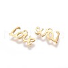 304 Stainless Steel Charms STAS-F159-33G-2