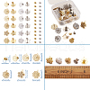 304 Stainless Steel Stud Earring Findings STAS-TA0004-31-10