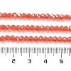 Opaque Glass Beads Stands EGLA-A035-P3mm-B34-4