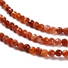 Natural South Red Agate Beads Strands G-Z074-A02-01B-4